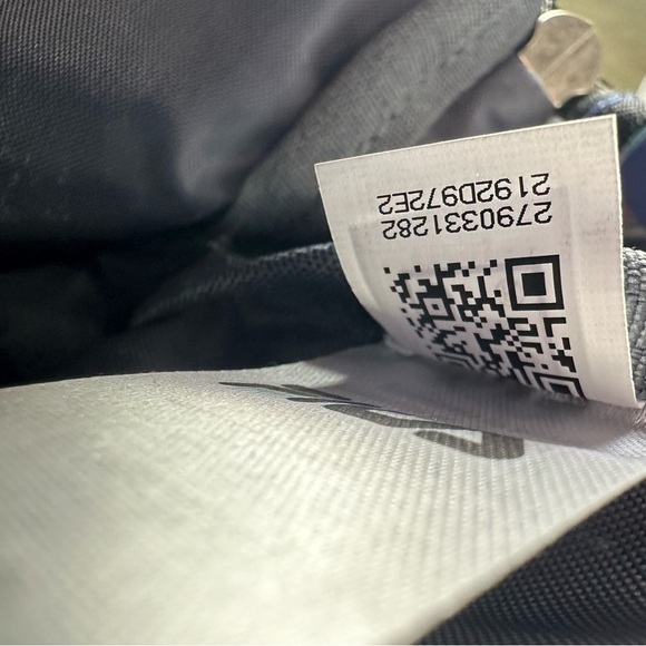 Fila Navy Blue and Pink Floral Backpack - Picture 15 of 16